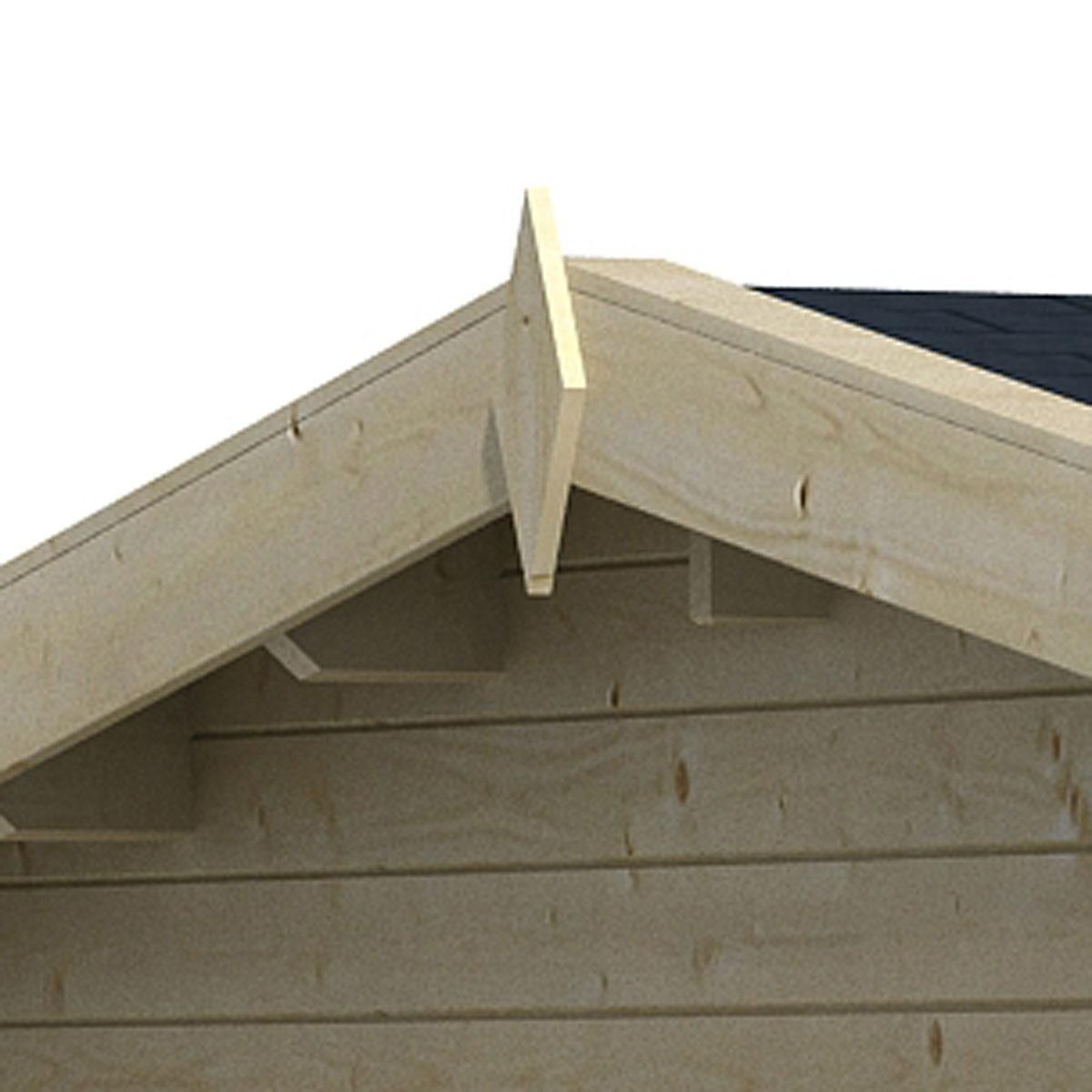 Abri de jardin bois - 19,2m² - DOURO