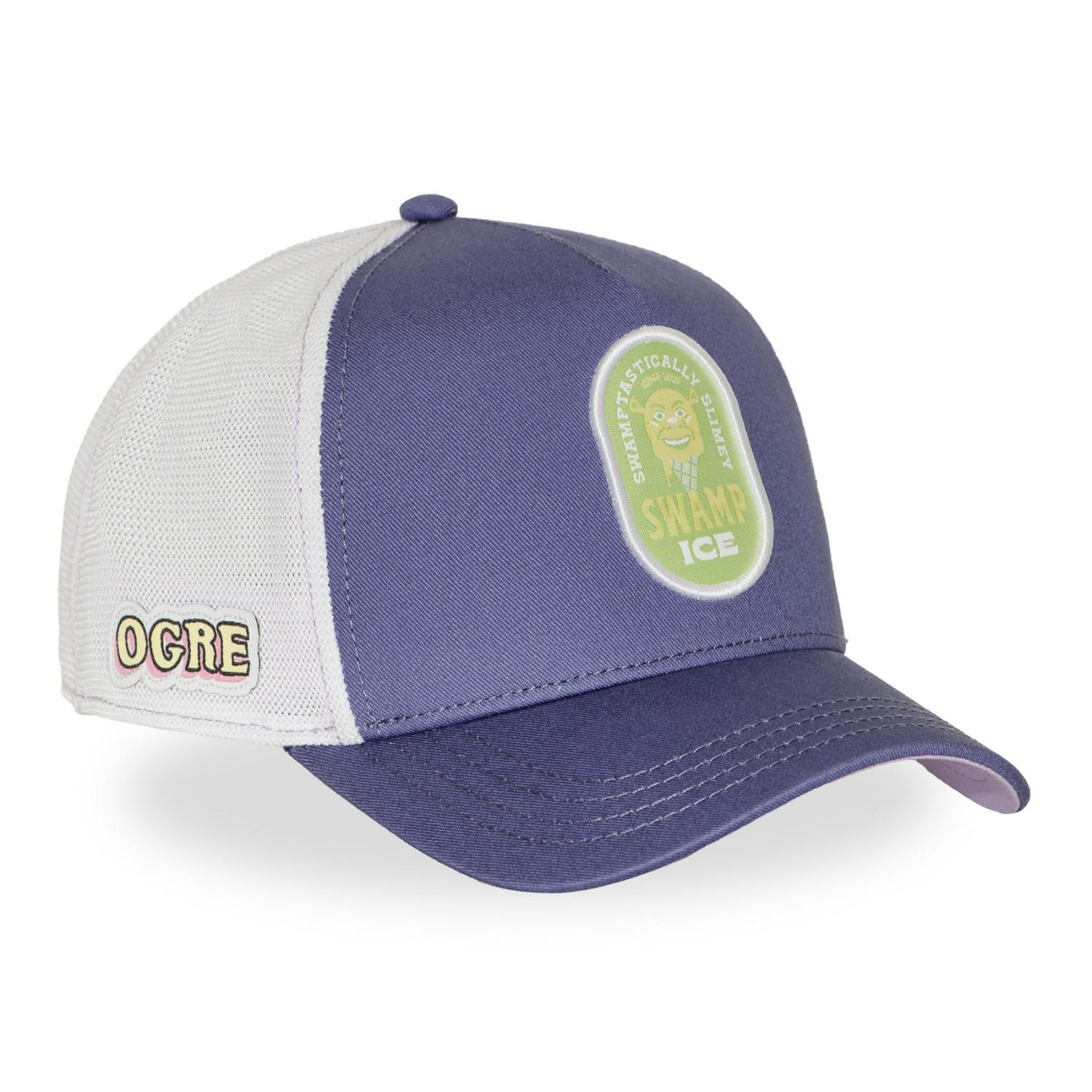 Voir la diapositive 4 : CAPSLAB Casquette trucker premium avec filet shrek power
