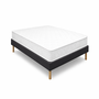 Voir la diapositive 2 : KING OF DREAMS Ensemble Sommier Tapissier et Matelas Mousse Polyuréthane