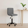 Voir la diapositive 1 : VIDAXL Chaise pivotante de bureau Gris fonce Velours