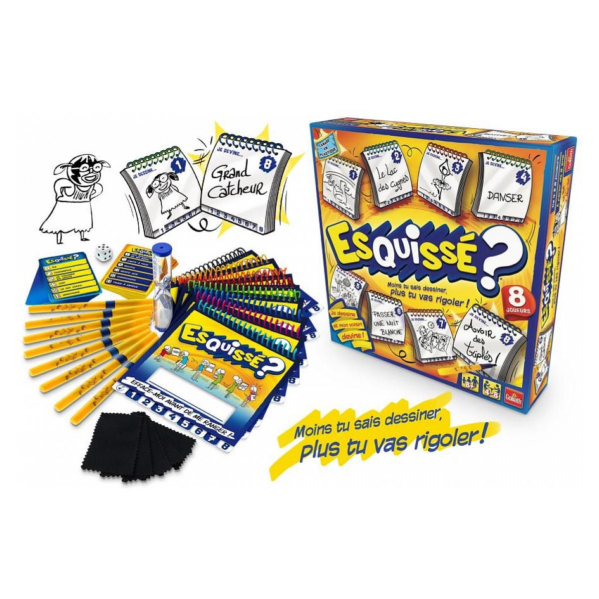 GOLIATH Esquissé -  Pour 8 joueurs