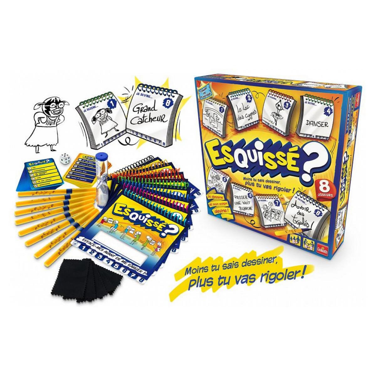 GOLIATH Esquissé -  Pour 8 joueurs