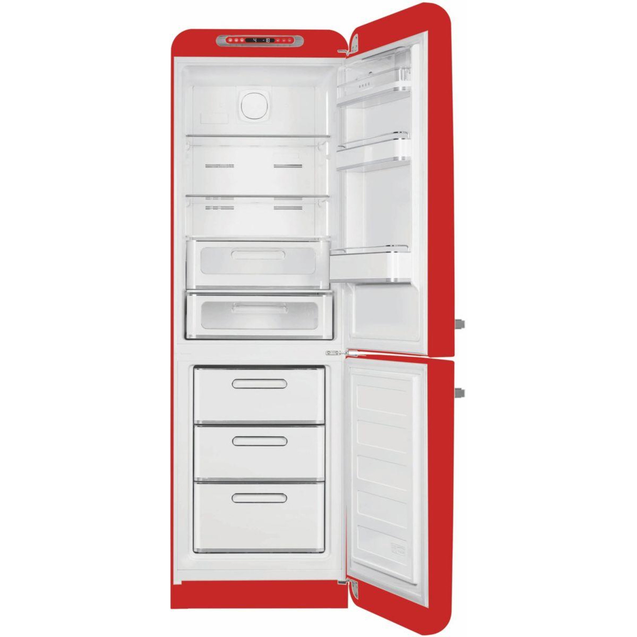 Voir la diapositive 4 : SMEG Réfrigérateur combiné FAB32RRD6