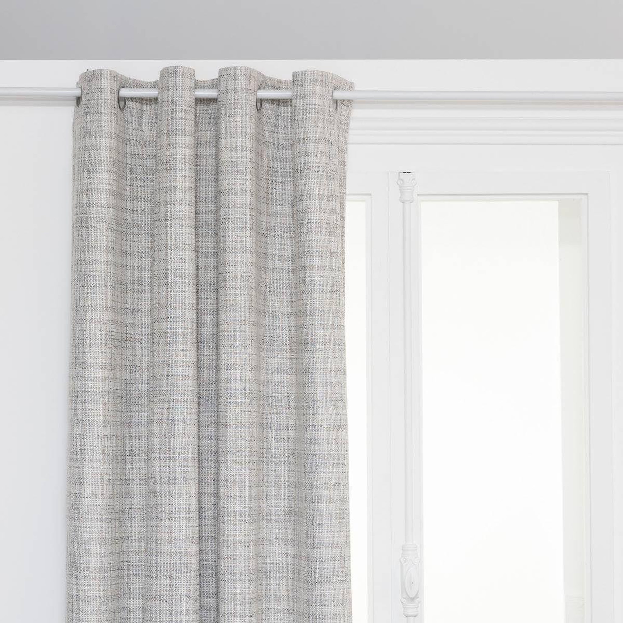 ATMOSPHERA Rideau occultant  seth  140x260cm gris clair