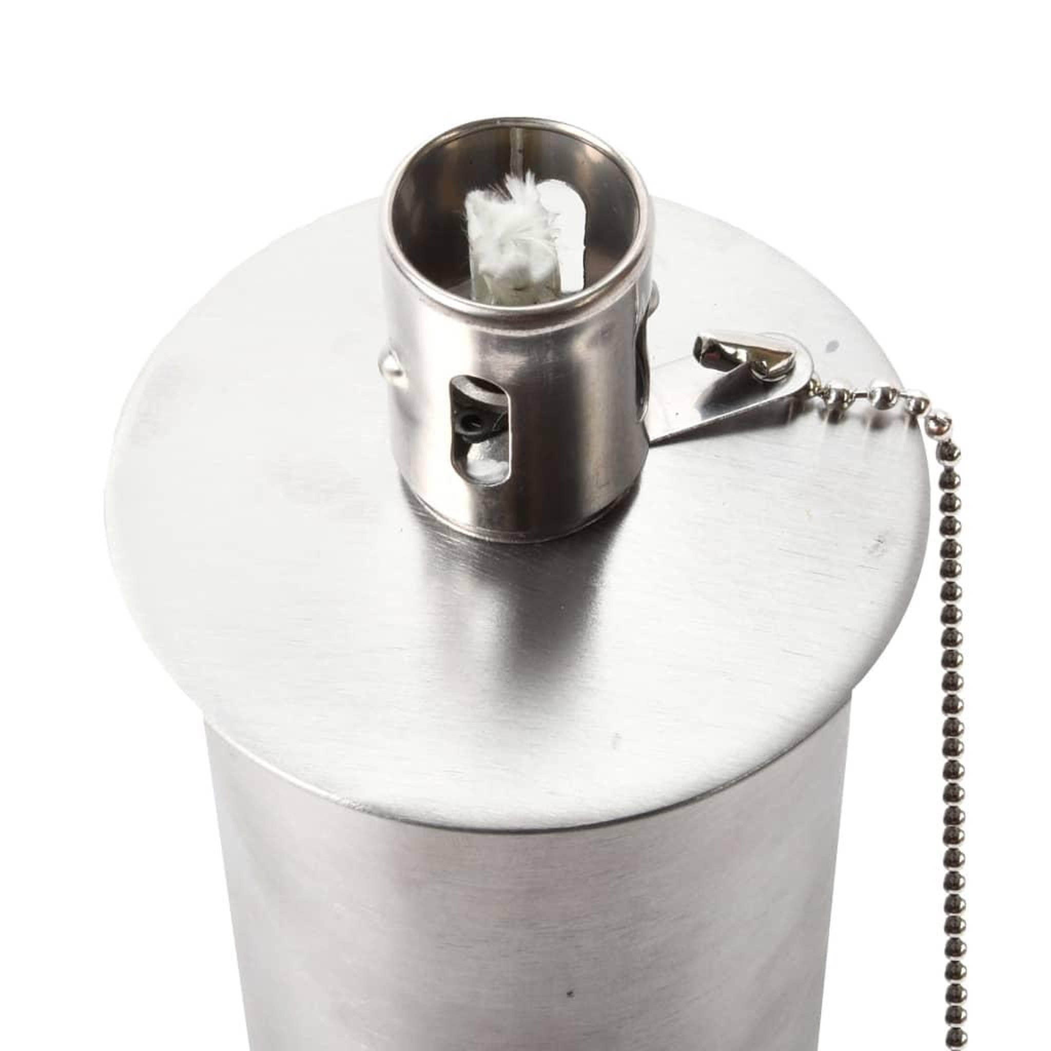 Voir la diapositive 4 : ESSCHERT DESIGN Esschert Design Torche a huile sur piquet Acier inoxydable