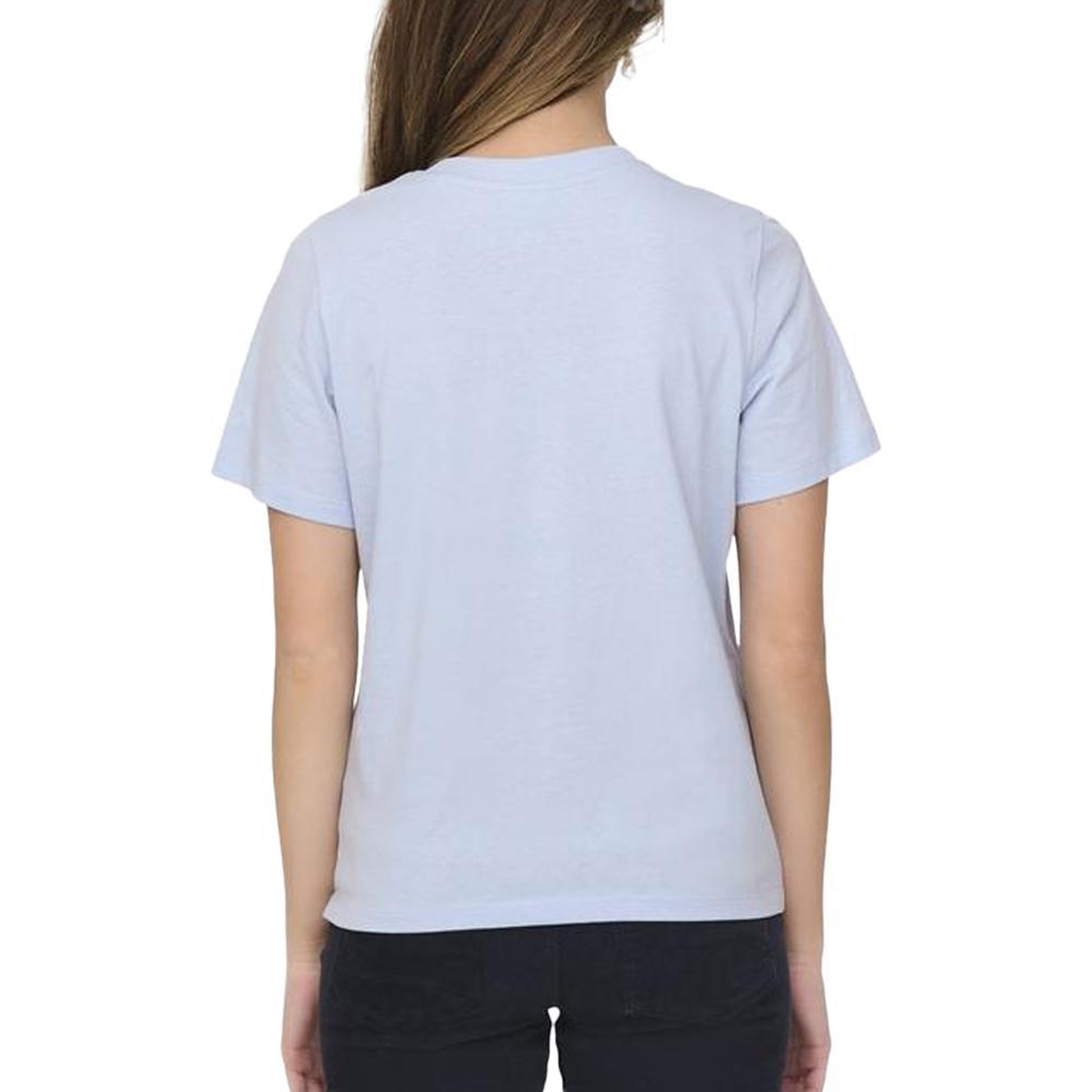Voir la diapositive 2 : JACQUELINE DE YONG T-shirt Bleu ciel Femme JDY Pisa