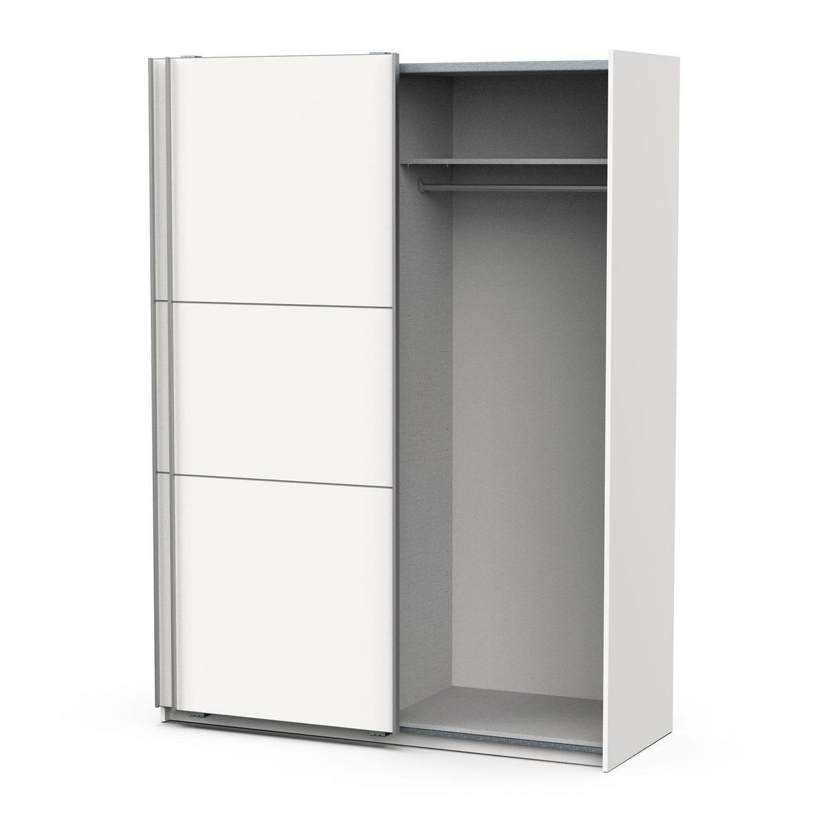 Armoire 2 portes coulissantes L150cm THIBAULT