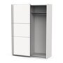 Voir la diapositive 4 : Armoire 2 portes coulissantes L150cm THIBAULT