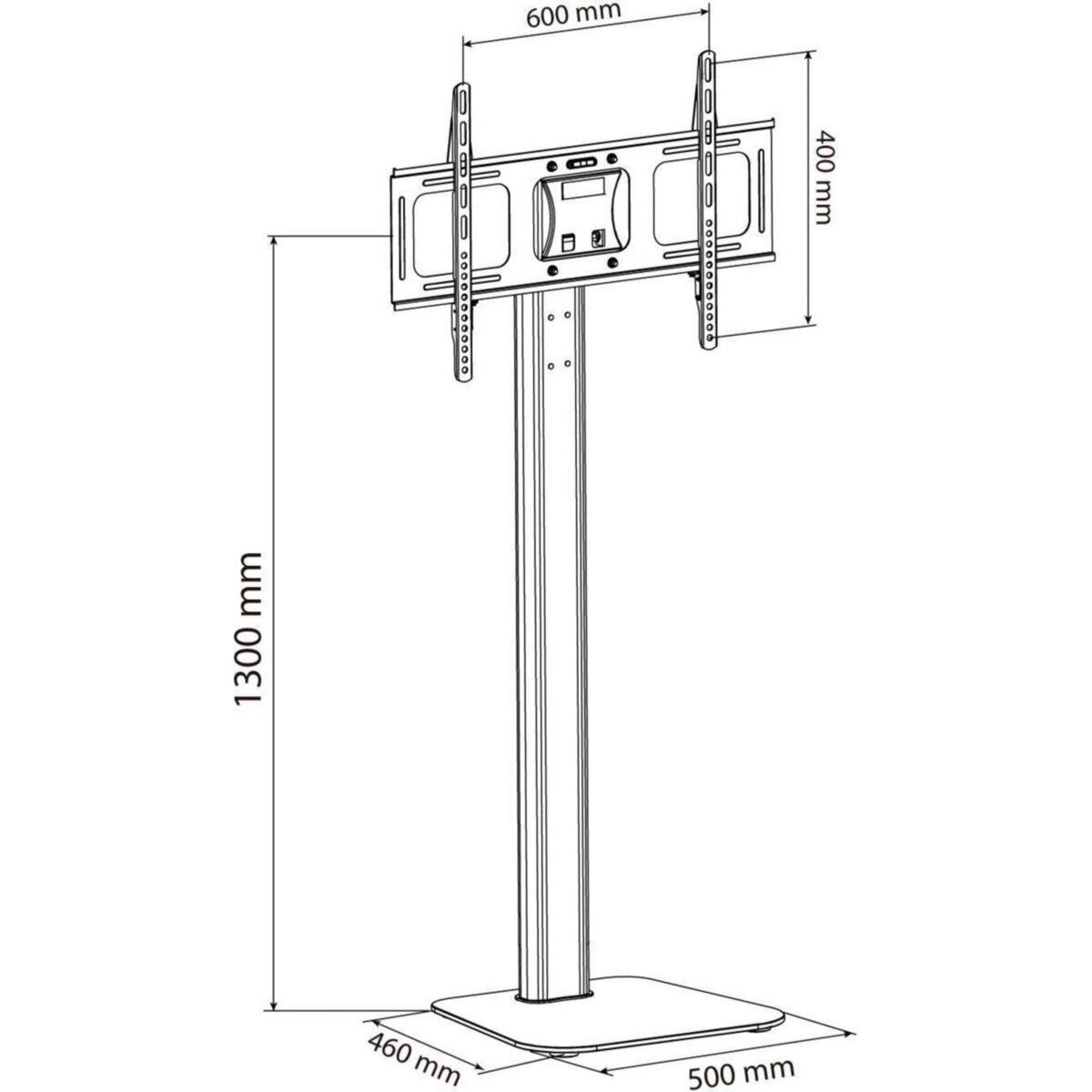 ADEQWAT Pied TV Stand TV 32-85''