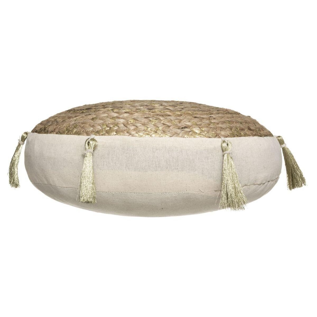 Coussin de sol en jute SHINE