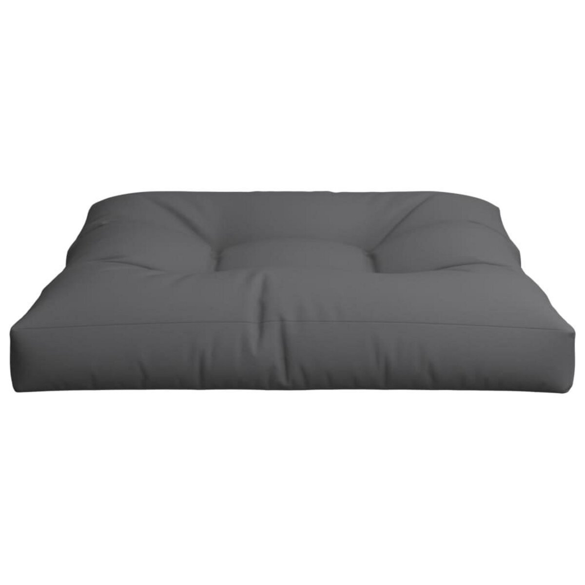 VIDAXL Coussin de palette anthracite 70x70x12 cm tissu