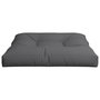 Voir la diapositive 5 : VIDAXL Coussin de palette anthracite 70x70x12 cm tissu