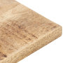 Voir la diapositive 4 : VIDAXL Dessus de table Bois de manguier solide 15-16 mm 90x60 cm
