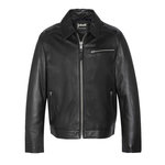 Schott Blouson cuir  Homme Schott Mens  eather Jacket Schott. Coloris disponibles : Noir