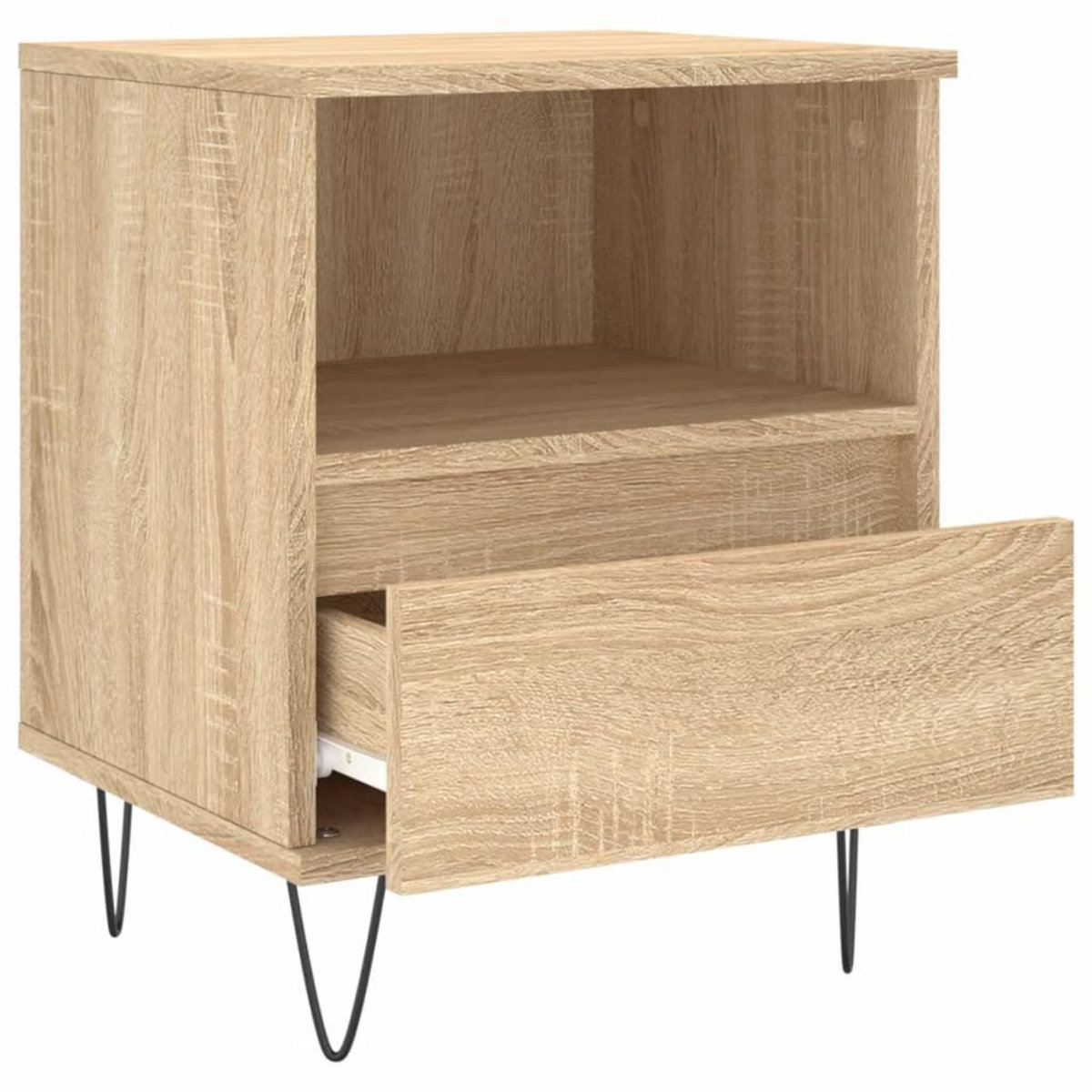 VIDAXL Table de chevet chene sonoma 40x35x50 cm bois d'ingenierie