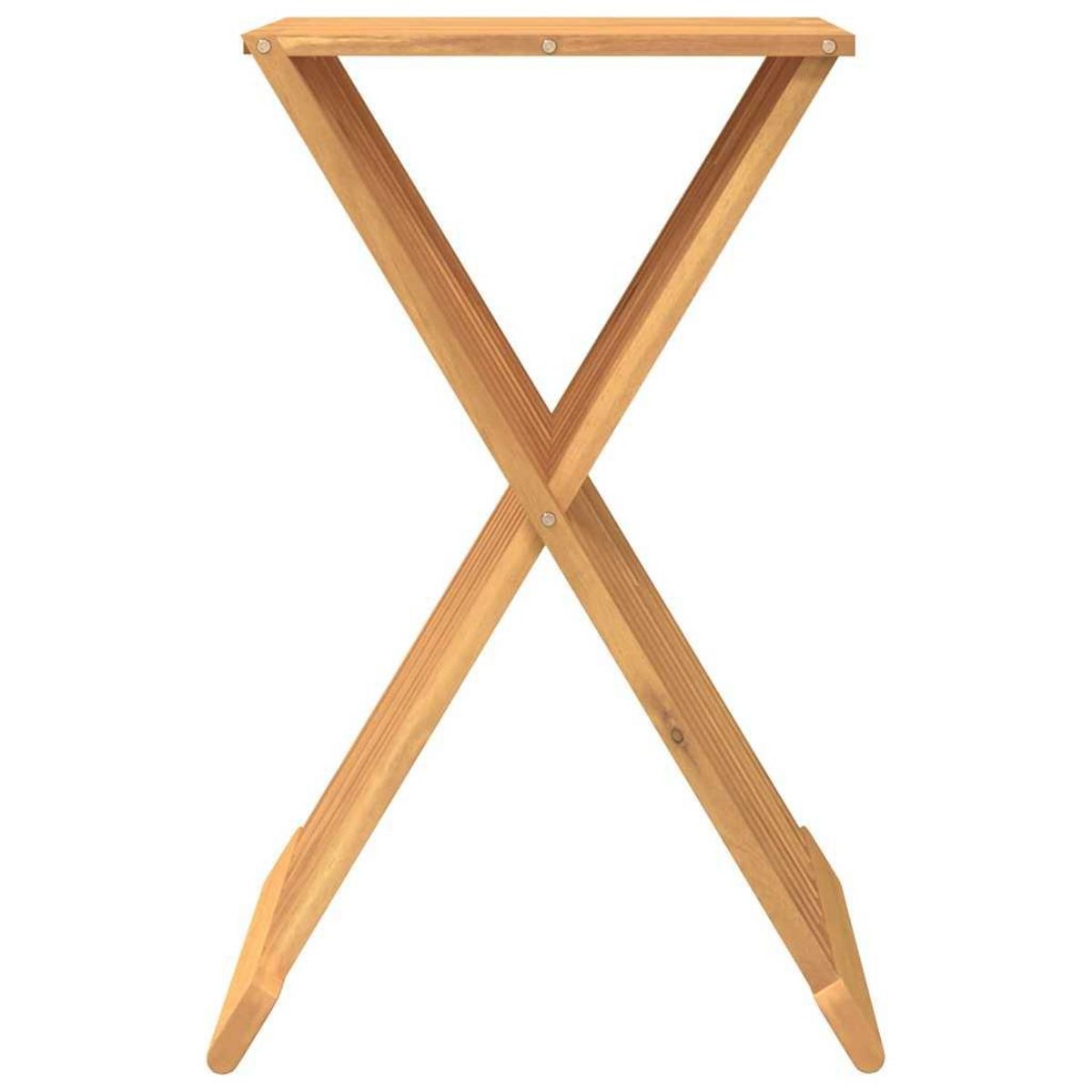 VIDAXL Tabouret pliant 40x32,5x70 cm Bois massif de teck