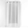 Voir la diapositive 1 : Paris Prix Rideau Voilage à Œillets  Opalia  140x280cm Blanc