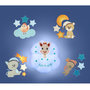 Voir la diapositive 3 : VULLI Veilleuse tactile Tap'On light Sophie la girafe