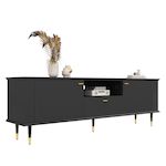 MERAX Meuble tv. Coloris disponibles : Blanc