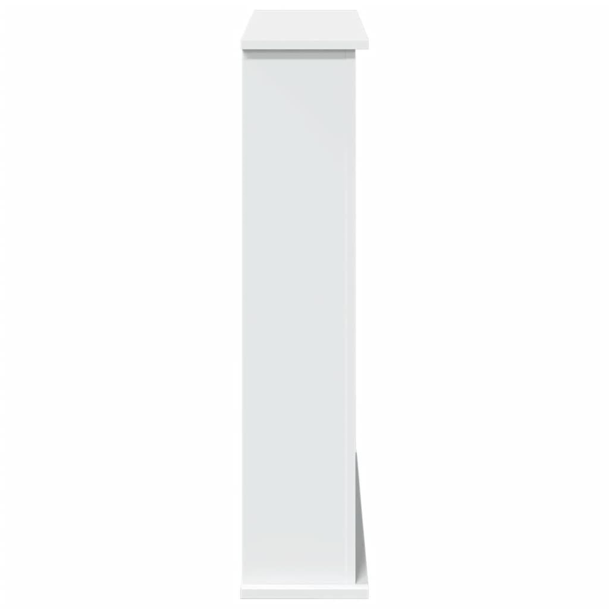Voir la diapositive 5 : VIDAXL Cadre de cheminee blanc 75x20x87,5 cm bois d'ingenierie
