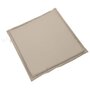 Voir la diapositive 4 : VIDAXL Coussins de siege de jardin lot de 4 taupe 45x45x2 cm carre