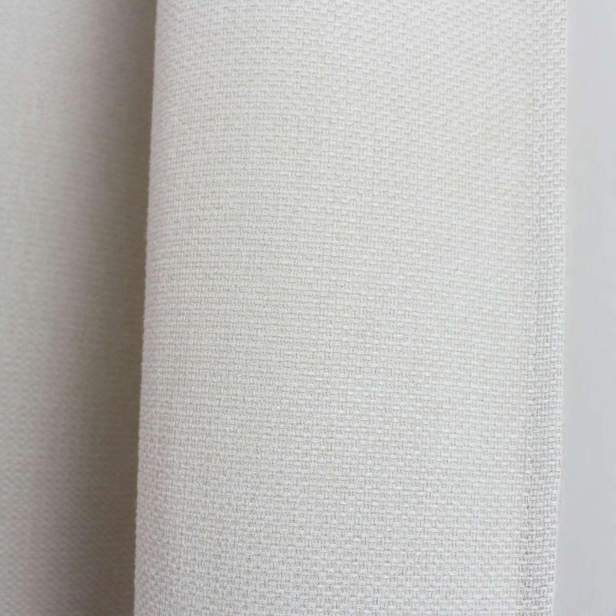 TOILINUX Rideau aspect chenillé - 140 x 240 cm - Ecru