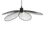 Voir la diapositive 2 : ATMOSPHERA Lampe Suspension en Métal  Fleur  90cm Noir