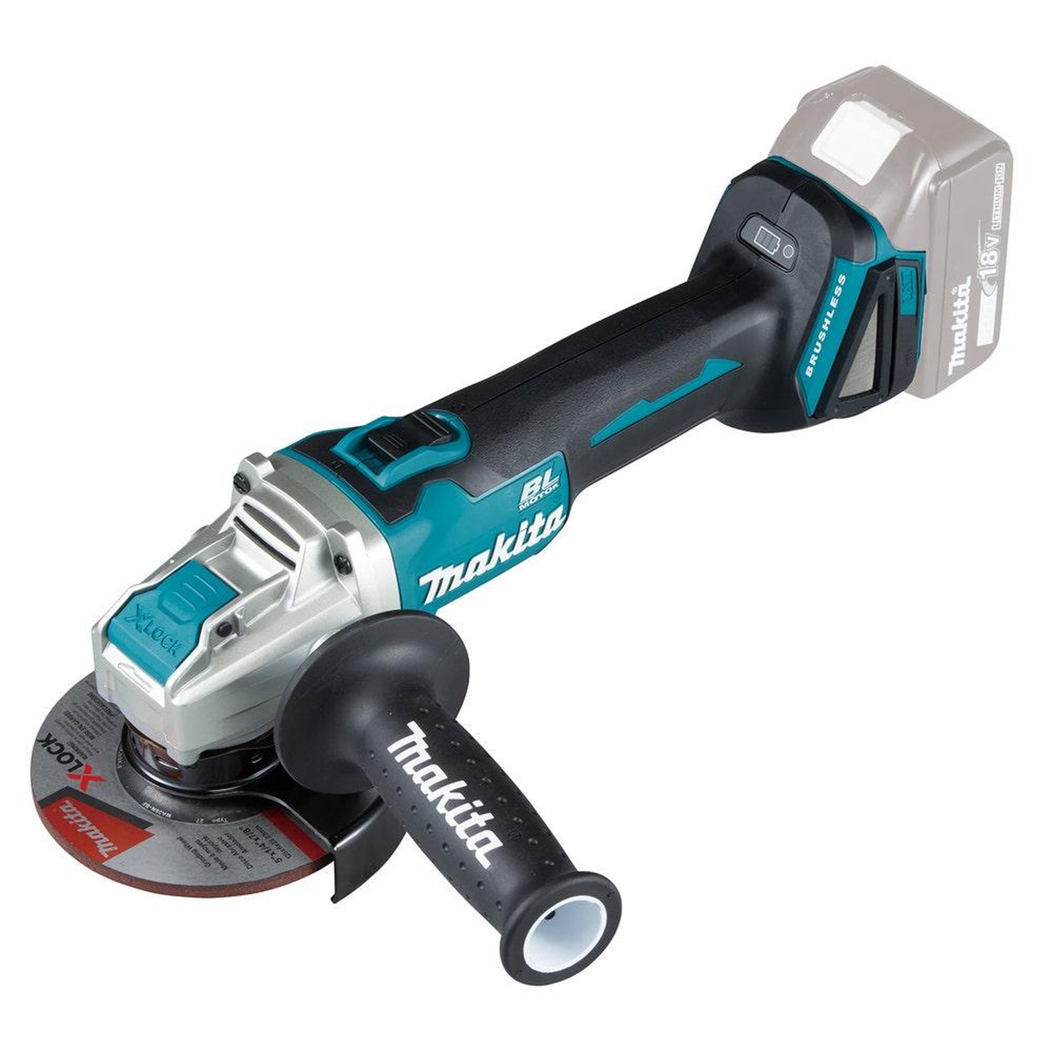 MAKITA Meuleuse 125mm 18v x-lock