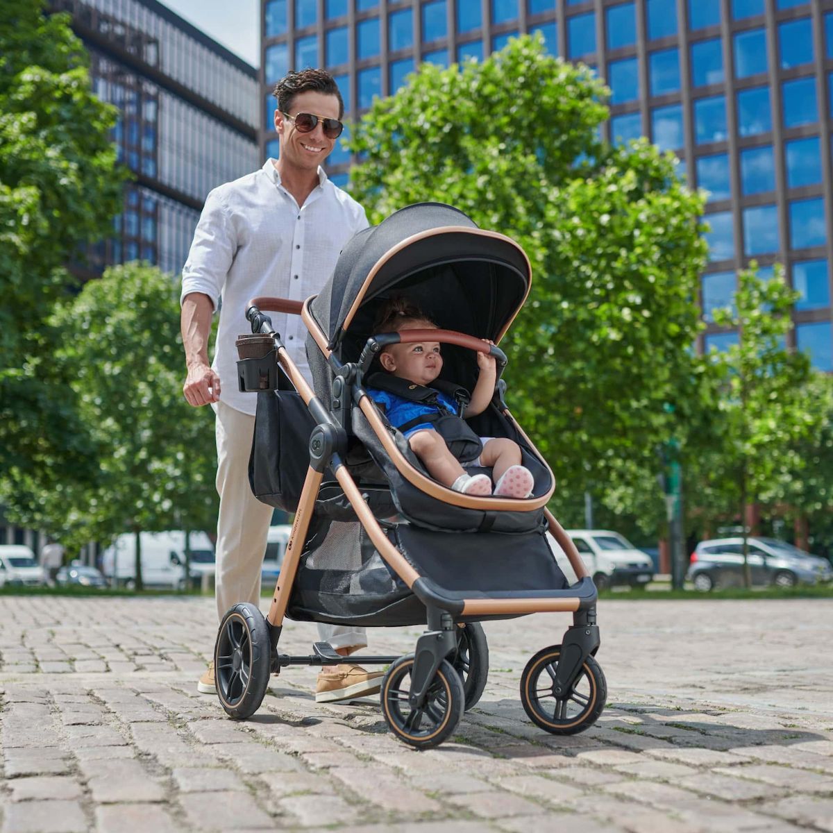 KINDERKRAFT Poussette multifonctionnelle 3 en 1 ESME PRO