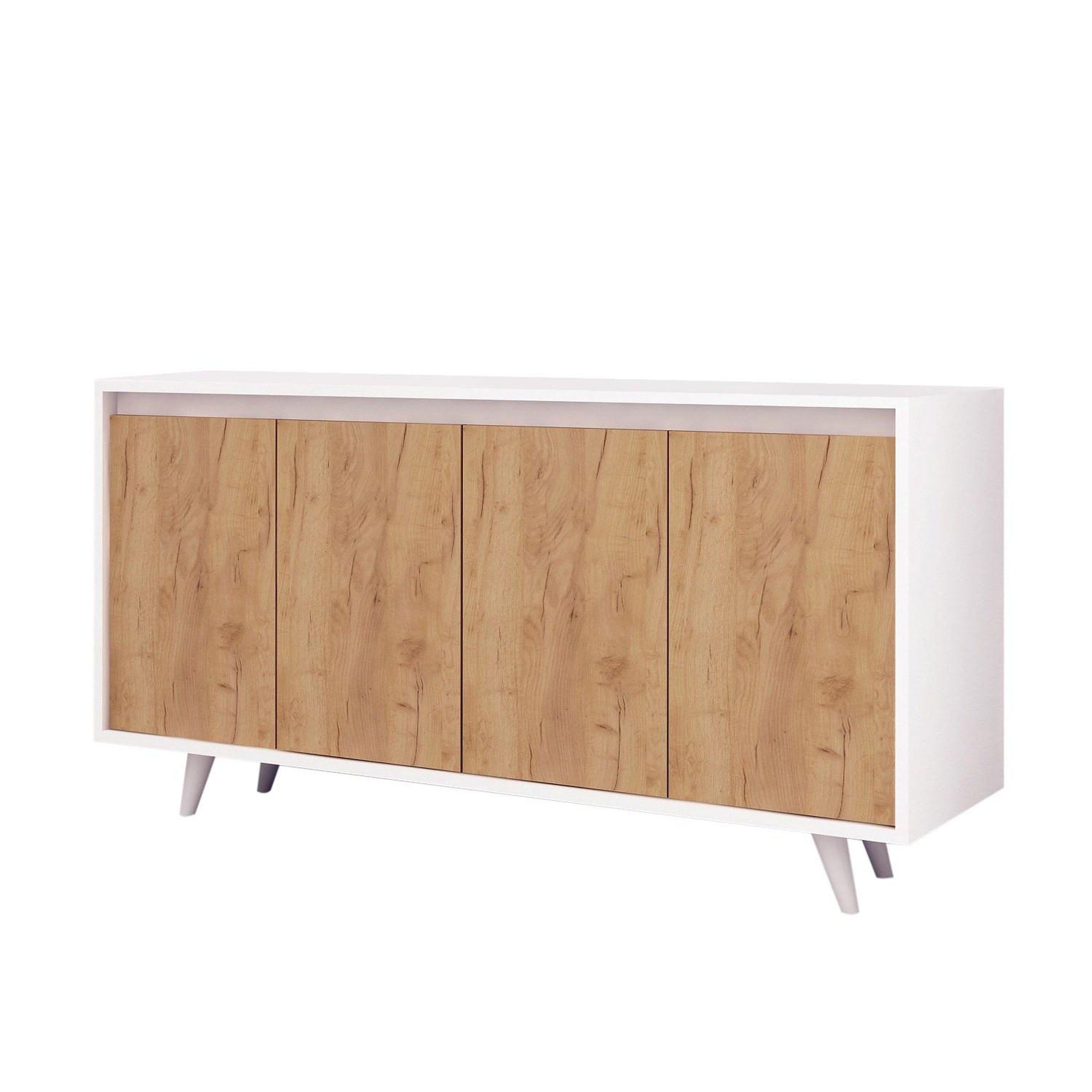 Habitat et Jardin Buffet en bois  nossa  - 140 x 40 x 86 cm - marron