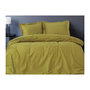 Voir la diapositive 4 : GENERIQUE Parure de lit - 129CTN63973 - 1 housse de couette 220 x 240 cm + 2 taies d'oreiller 60 x 60 cm - Satiné 100% coton - Vert