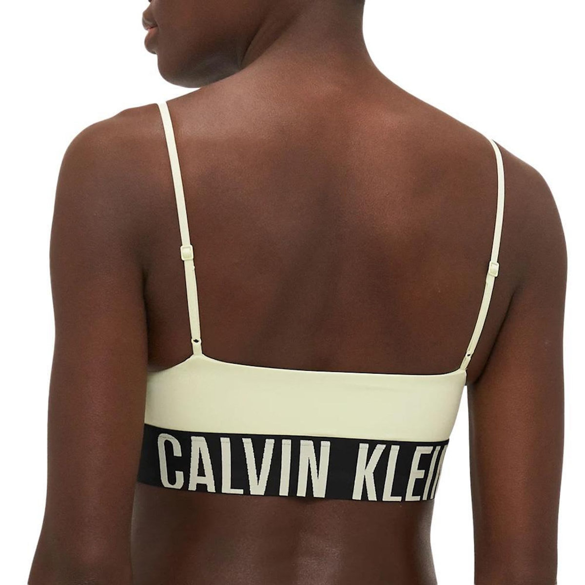 CALVIN KLEIN JEANS Brassière Verte Femme Calvin Klein Jeans Unlined