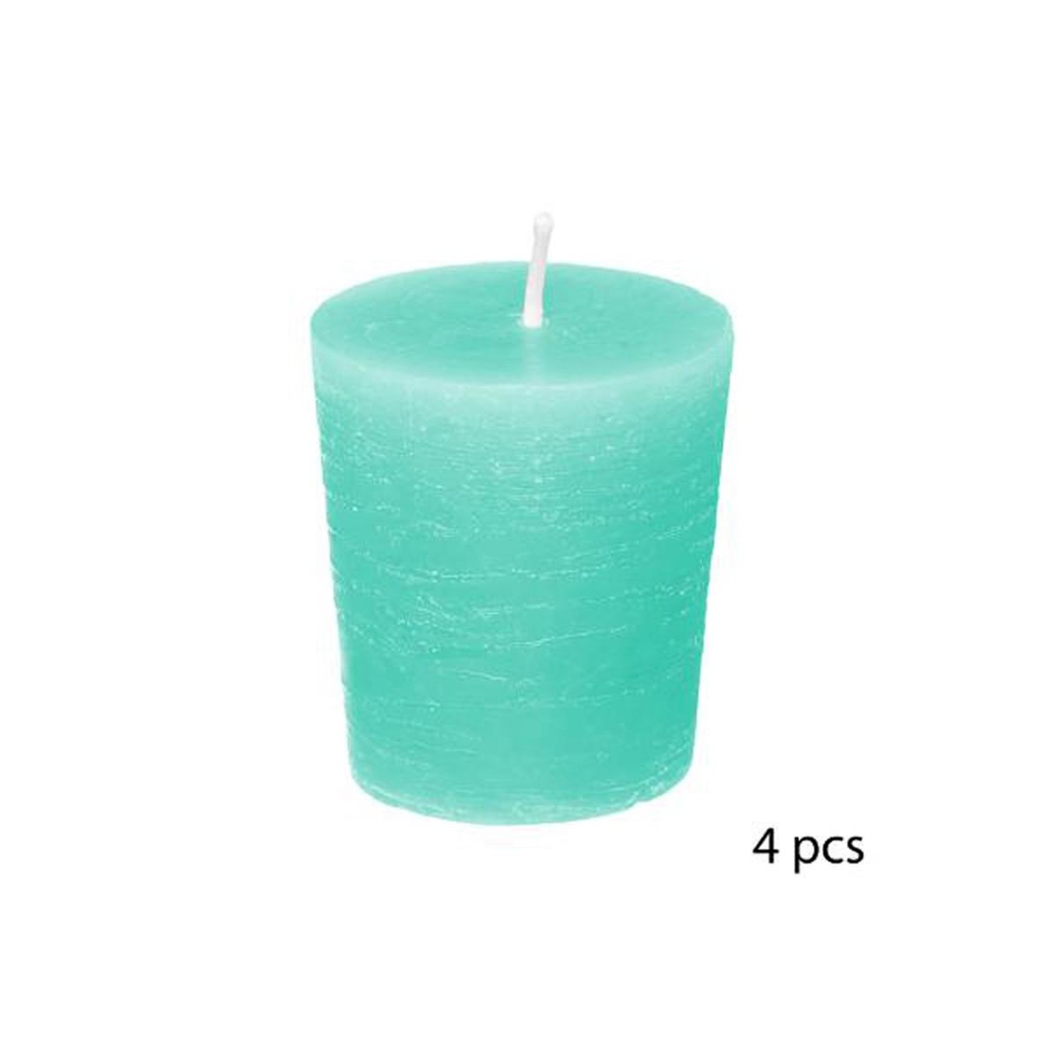Voir la diapositive 2 : COMPTOIR DE LA BOUGIE Lot de 4 Bougies Votives Parfumées  Elea  48g Coco Citron