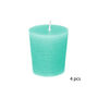 Voir la diapositive 2 : COMPTOIR DE LA BOUGIE Lot de 4 Bougies Votives Parfumées  Elea  48g Coco Citron