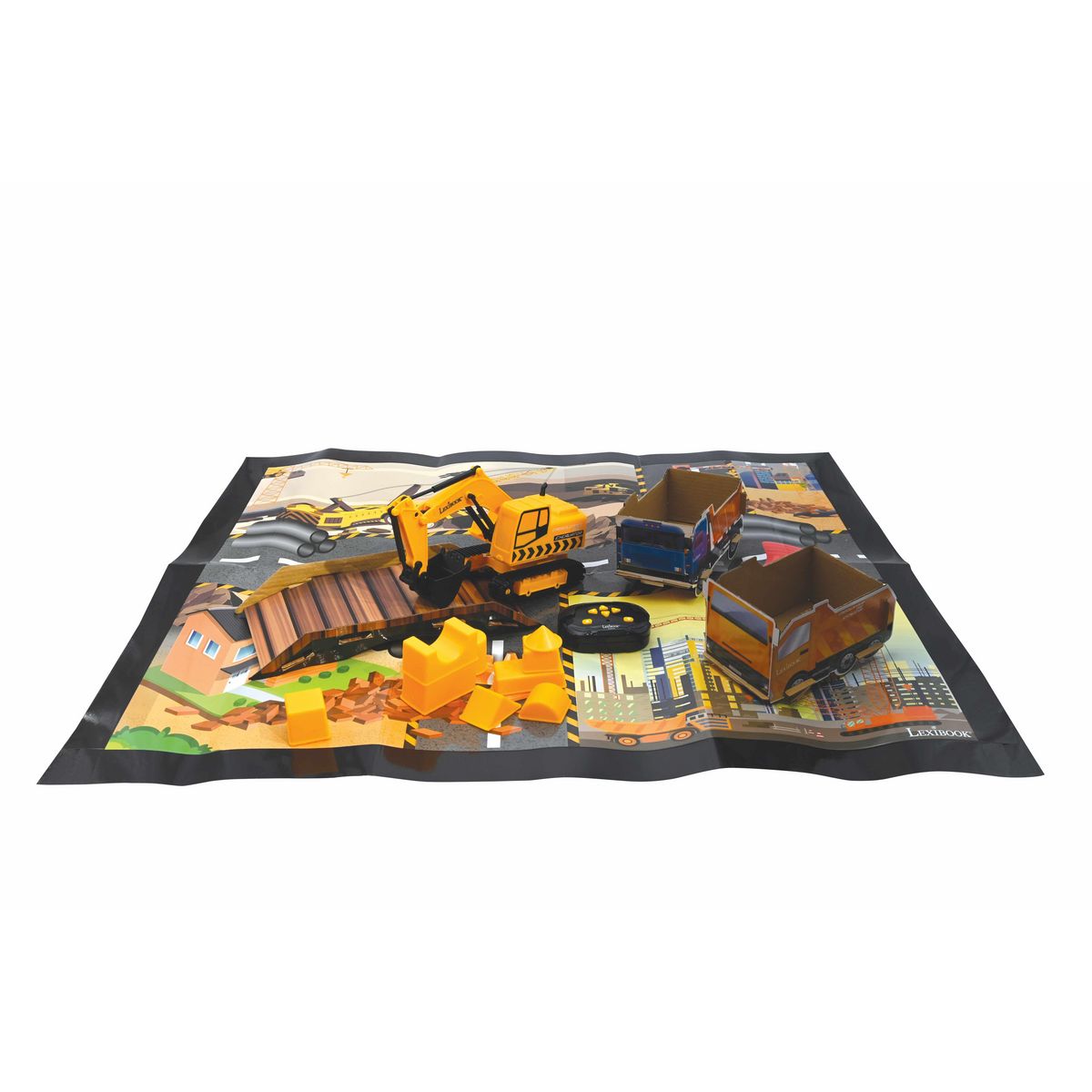 Lexibook Crosslander PRO Tractopelle télécommandé avec bras articulé