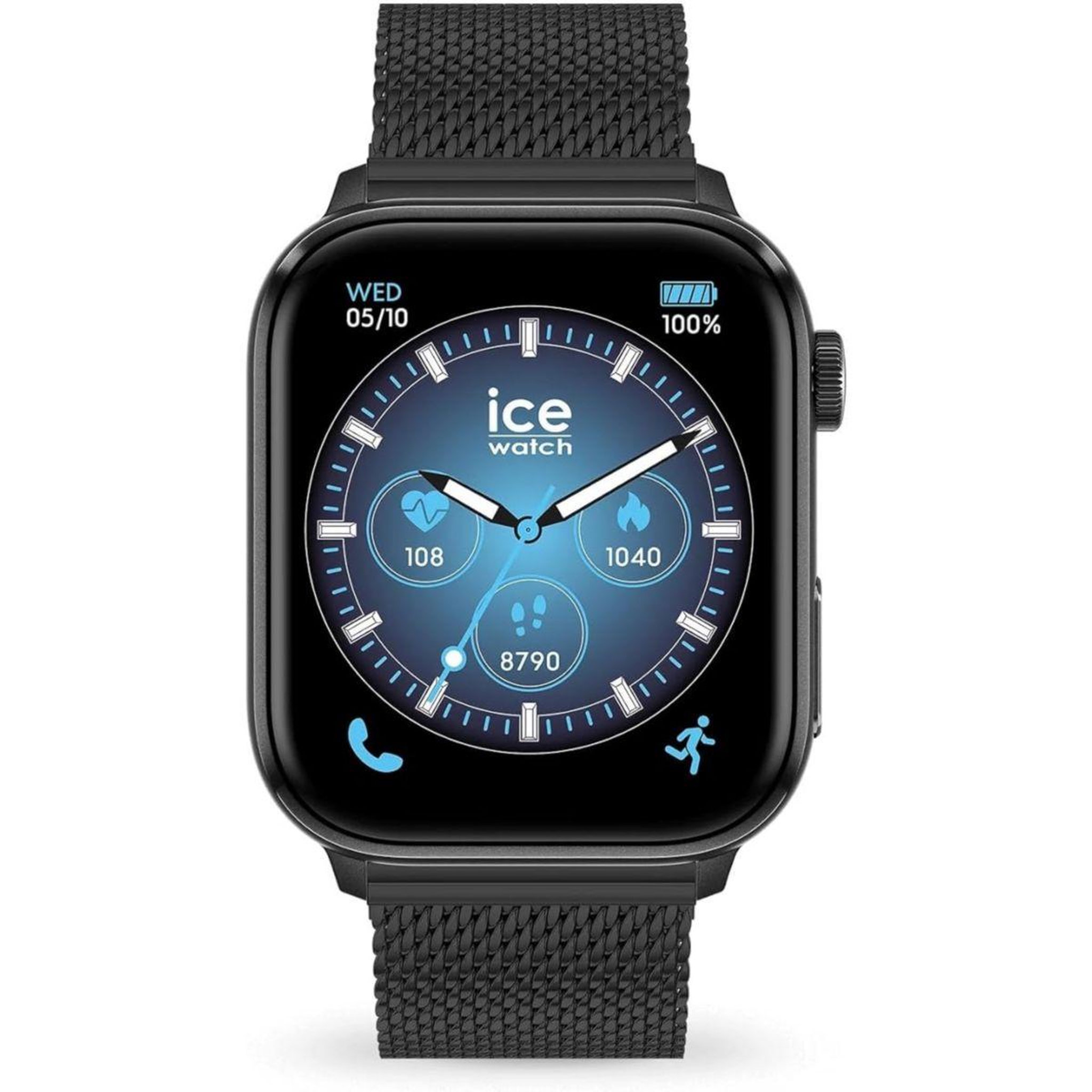 Ice Watch Montre connectée Ice Smart 3.0 Noir Bracelet Noir 1.78