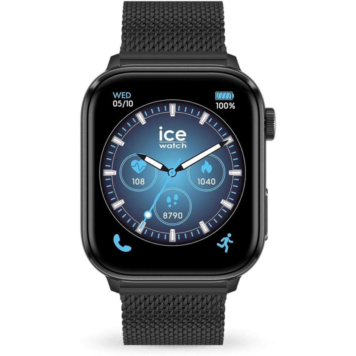 Ice Watch Montre connectée Ice Smart 3.0 Noir Bracelet Noir 1.78
