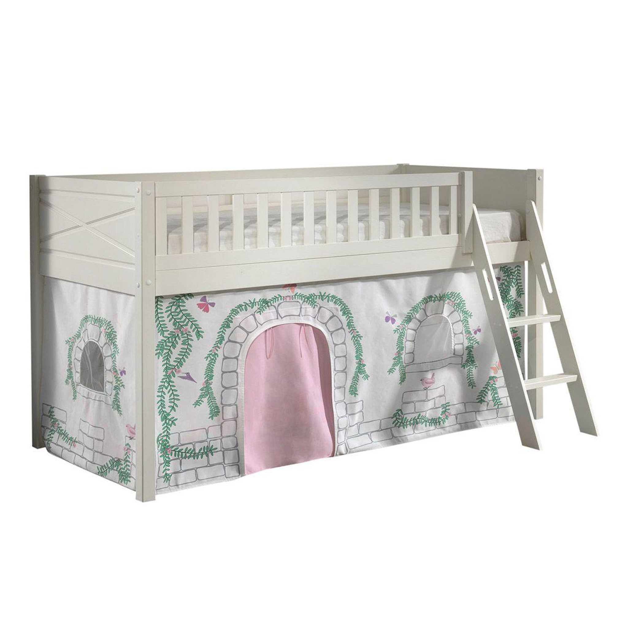 Paris Prix Lit enfant tente  scott birdy  90x200cm blanc