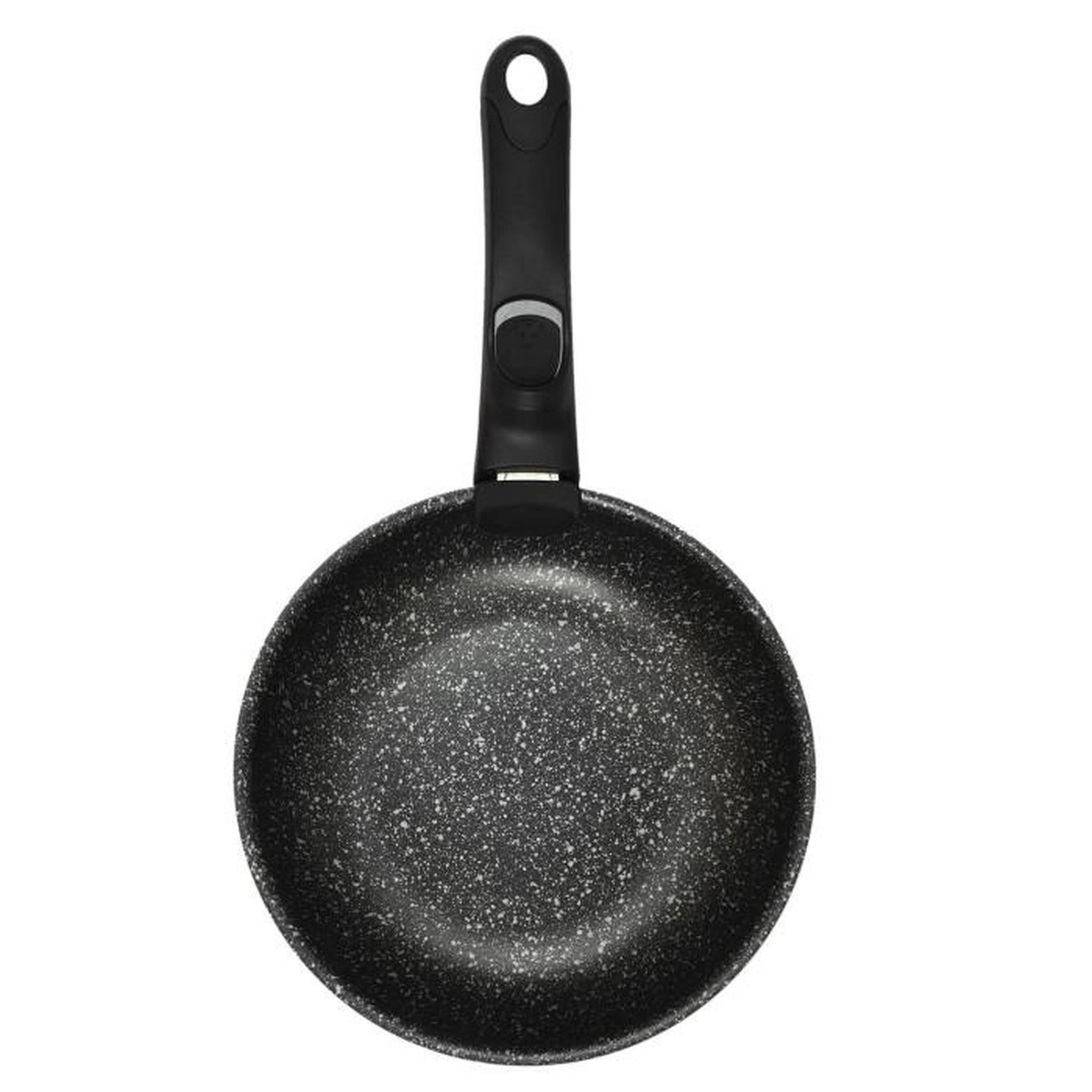 Voir la diapositive 5 : Paris Prix Lot de 3 Poêles Avec Poignée  Pierre  29cm Noir