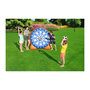 Voir la diapositive 4 : BESTWAY Jeu de fléchettes gonflable géant avec ballons - BESTWAY - All Star - Cible de football a scratch - Base lestée