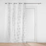 Voir la diapositive 1 : Paris Prix Rideau Voilage à Œillets  Lison  140x240cm Argent