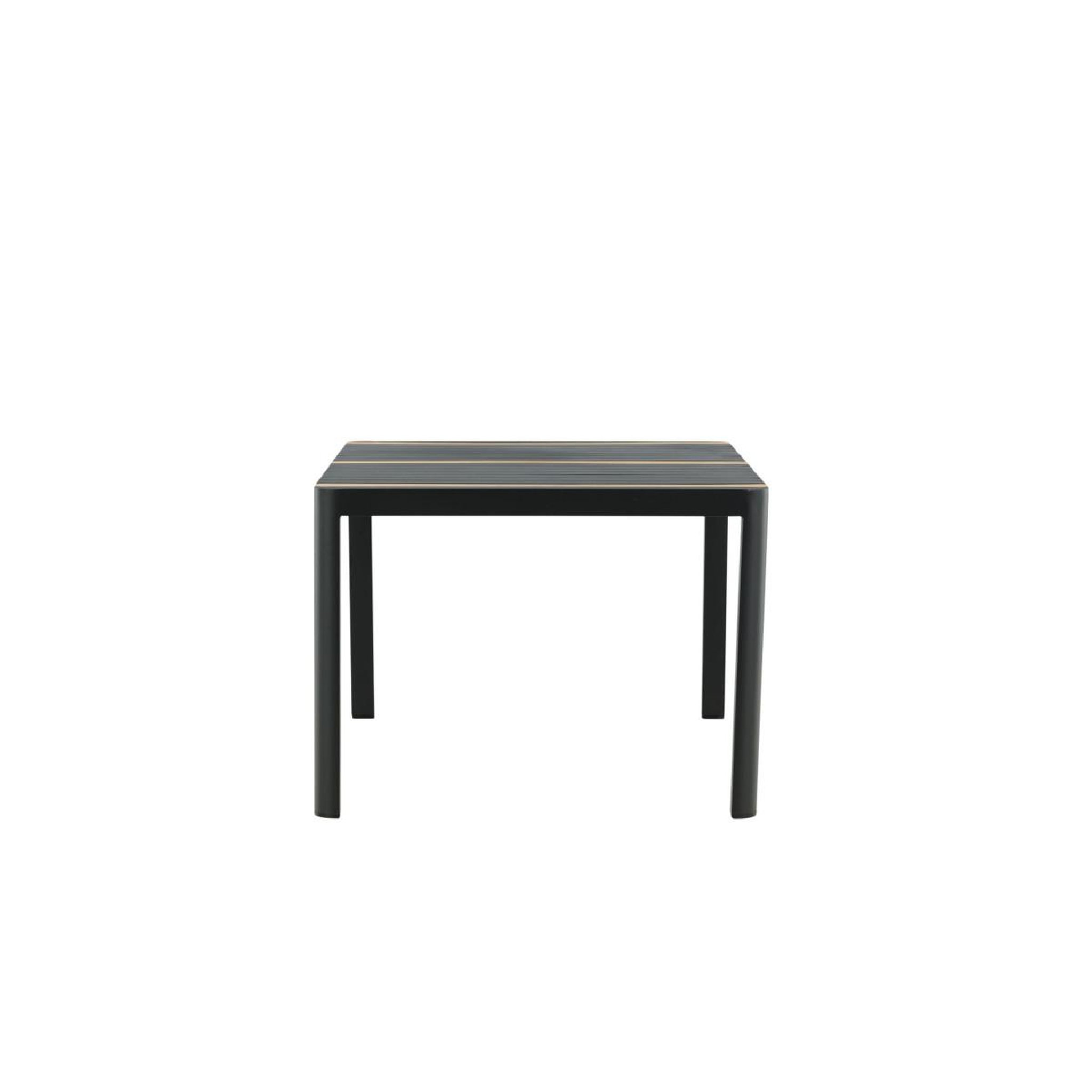 Voir la diapositive 2 : Paris Prix Table de jardin en teck  togo  150cm noir