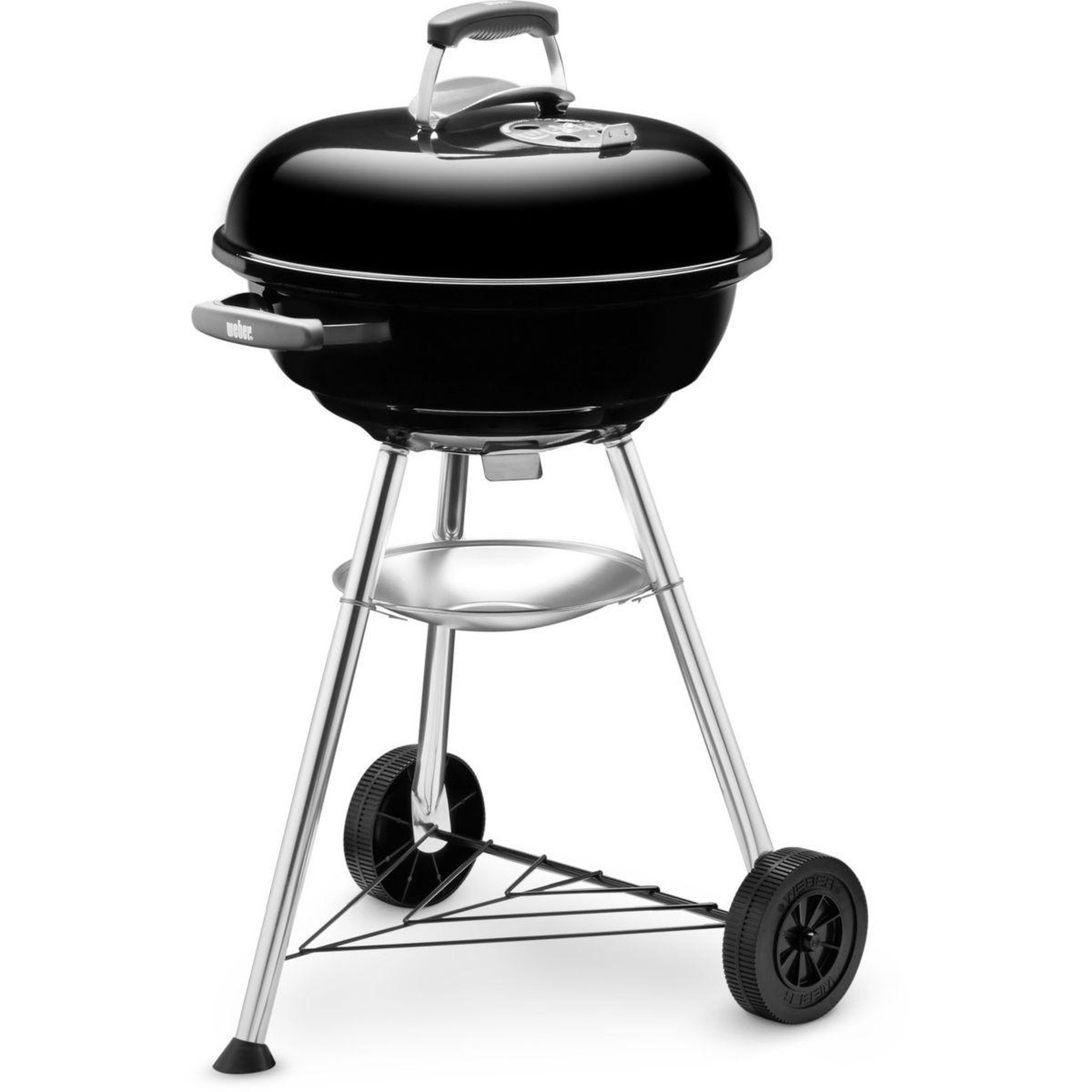 Weber Barbecue charbon Compact Kettle black sur pieds 47 cm