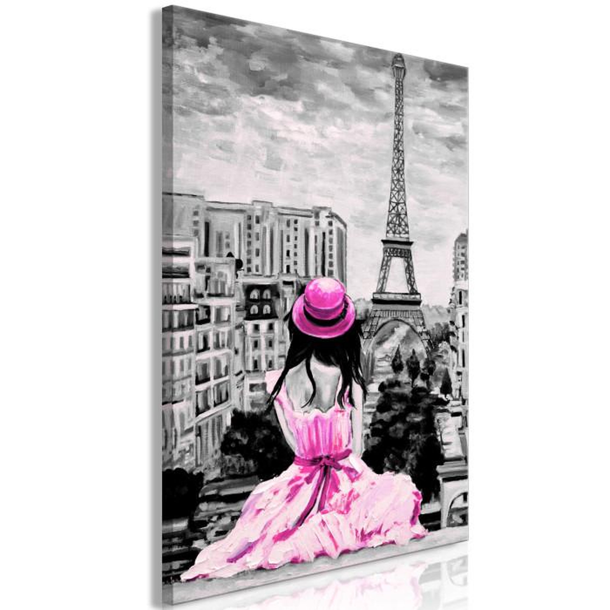 Paris Prix Tableau Imprimé  Paris Colour Pink. Coloris disponibles : Multicolore