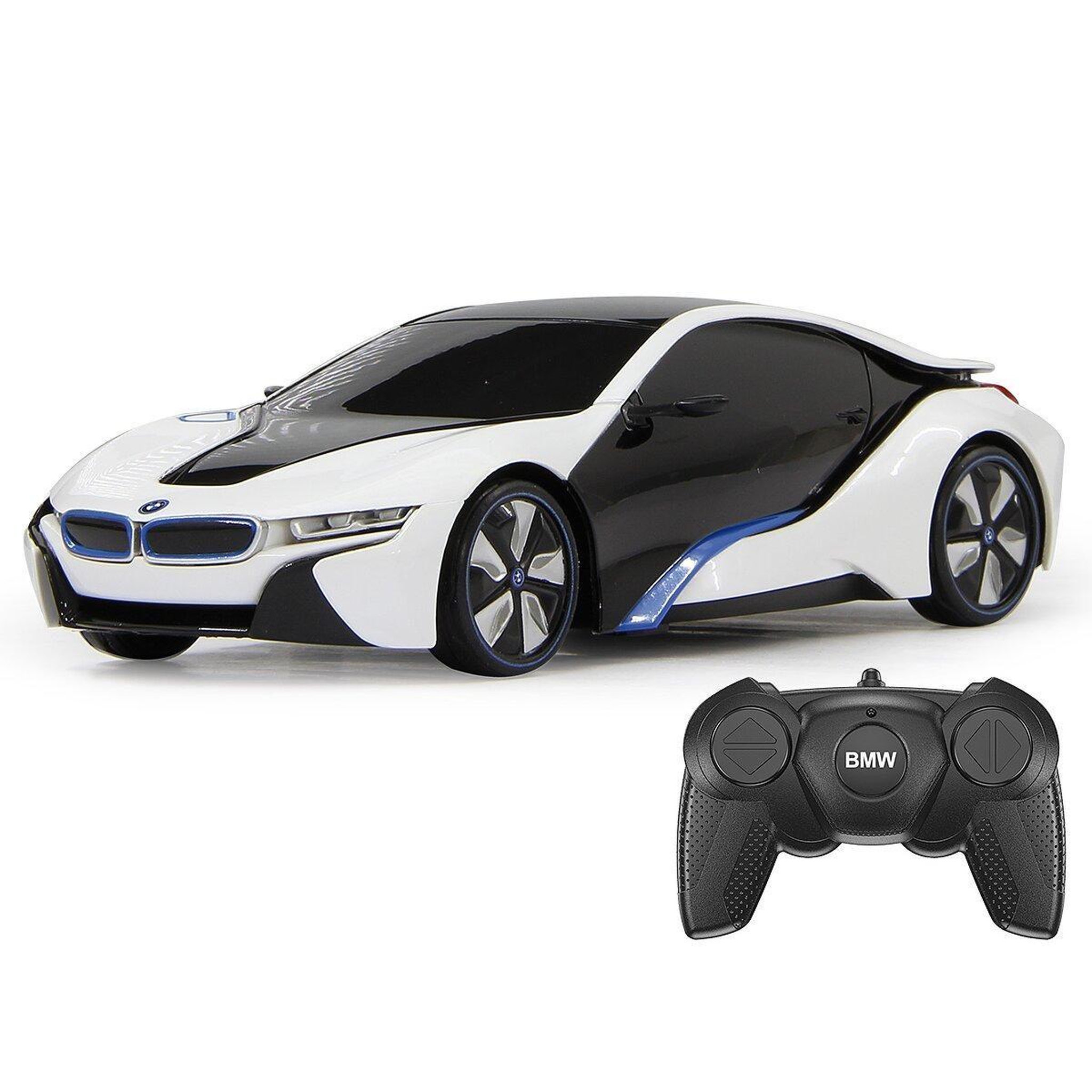 Voir la diapositive 3 : Jamara Voiture télécommandée bmw i8 1:24 blanc 2,4ghz