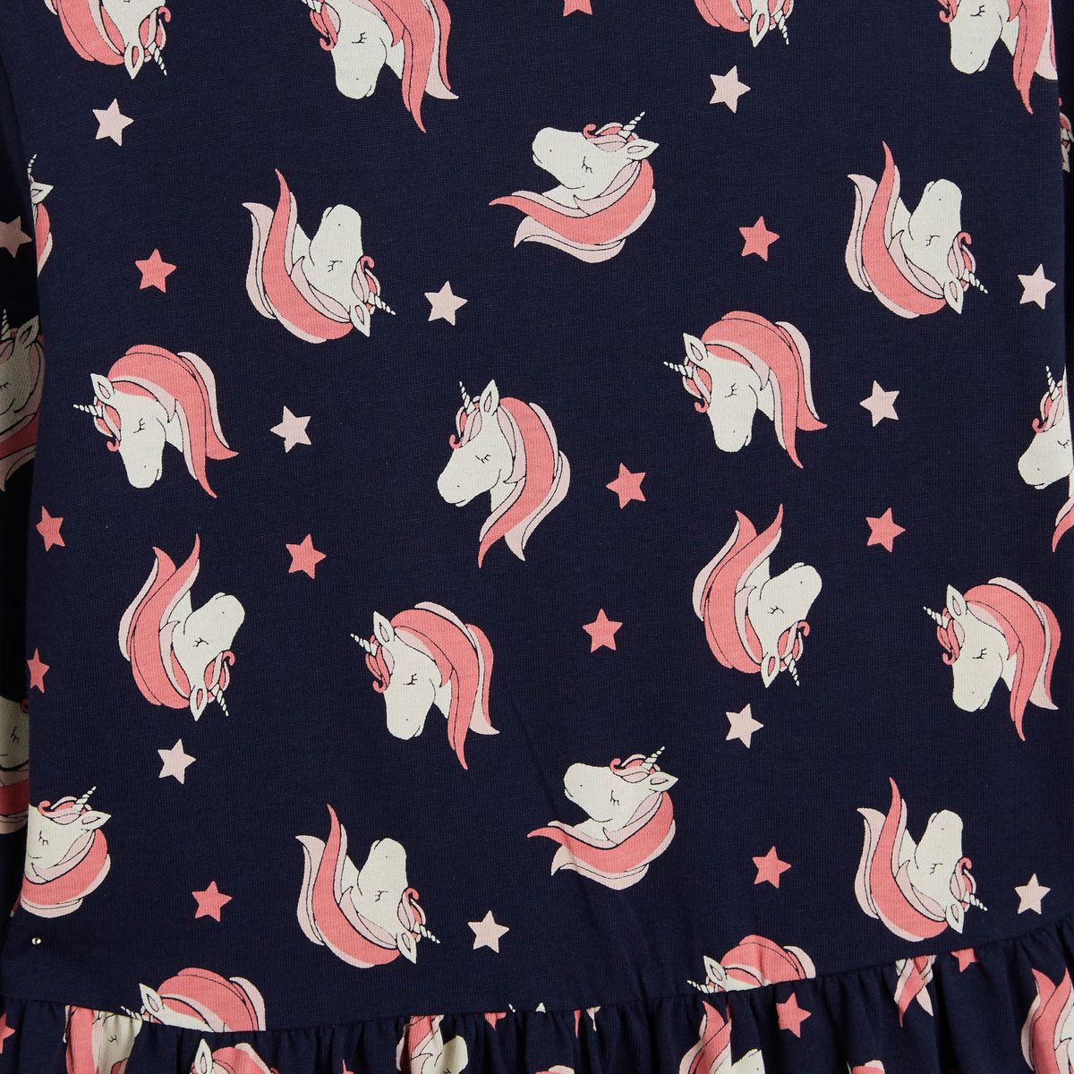 INEXTENSO Robe manches longues licornes fille