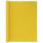 Voir la diapositive 1 : VIDAXL Ecran de balcon Jaune 120x600 cm PEHD