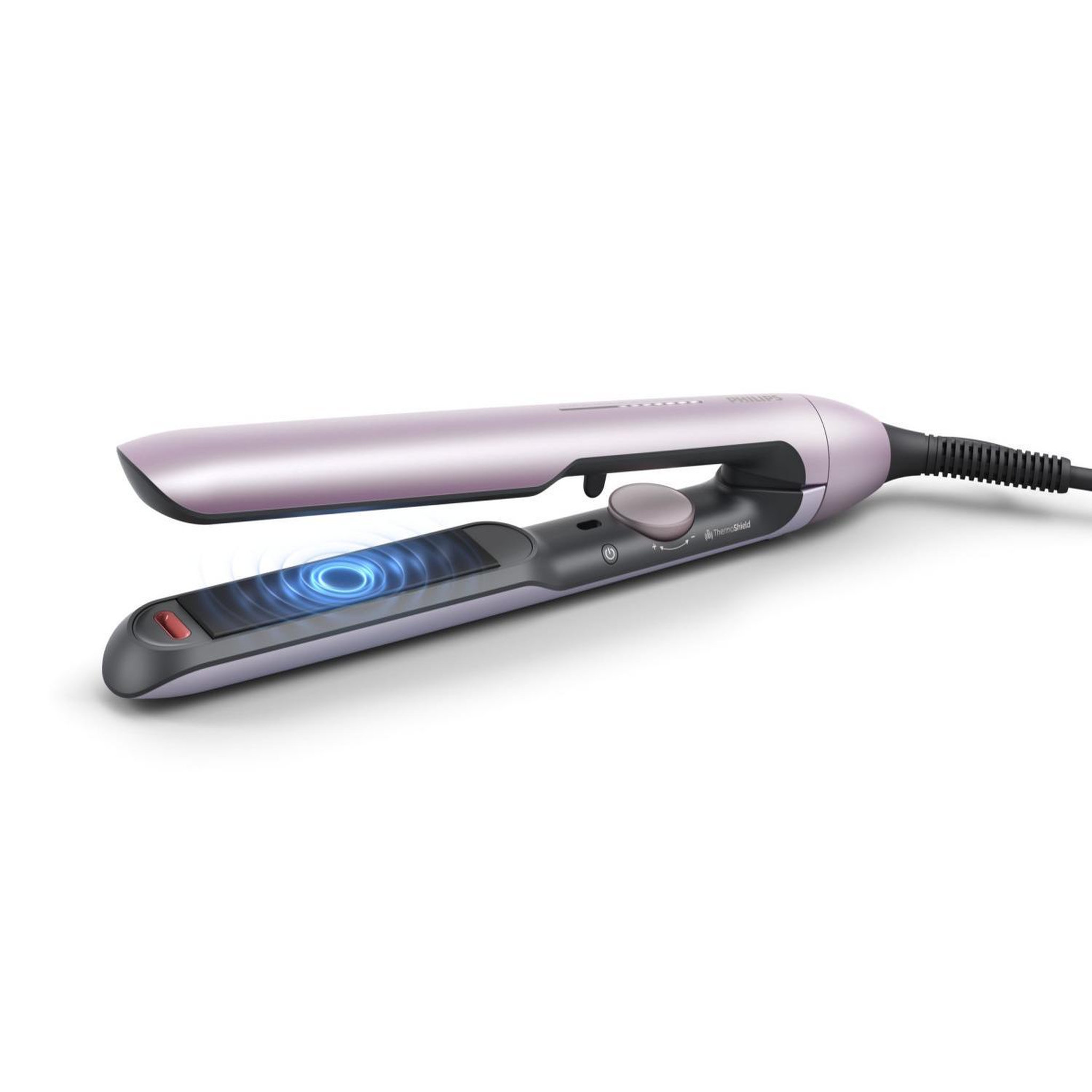 Voir la diapositive 2 : Philips Lisseur philips bhs530 00 avec technologie de protection thermique, argent