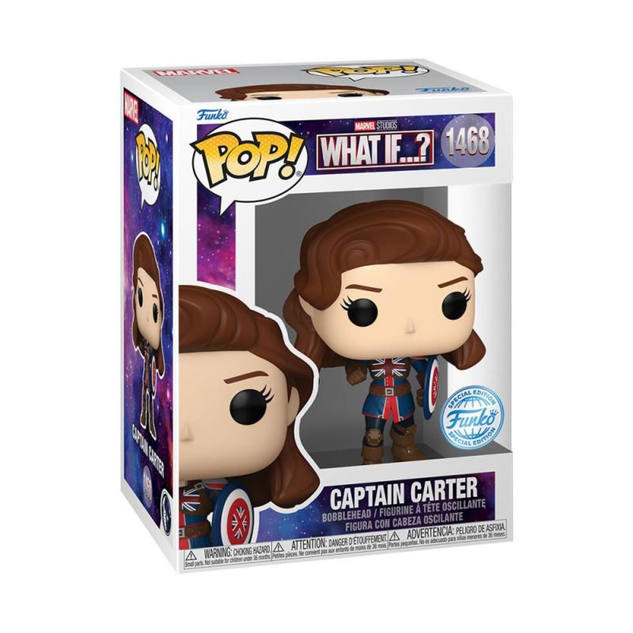 Funko Figurine Funko Pop en vinyle What If S2 Captain Carter