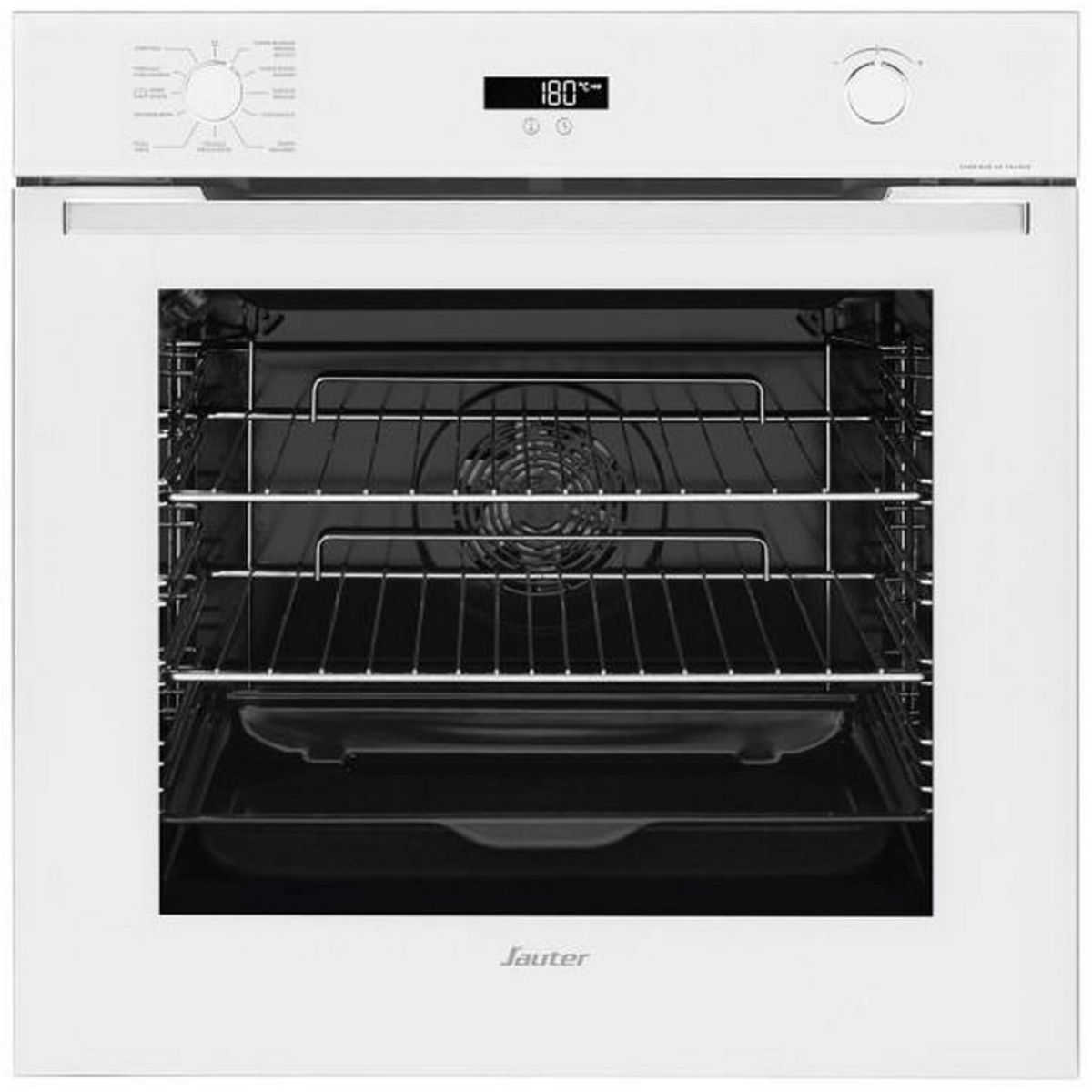Sauter Four intégrable multifonction 73l 60cm a+ pyrolyse blanc - sop6214lw